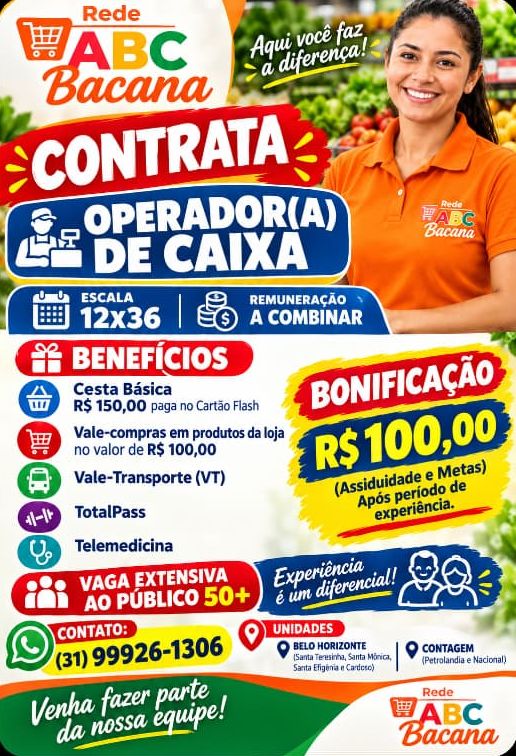 Operador(a) de Caixa