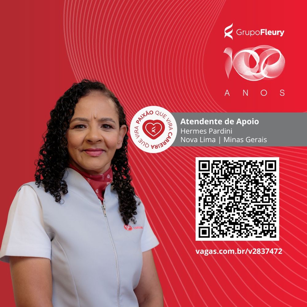 Atendente de Apoio — Hermes Pardini