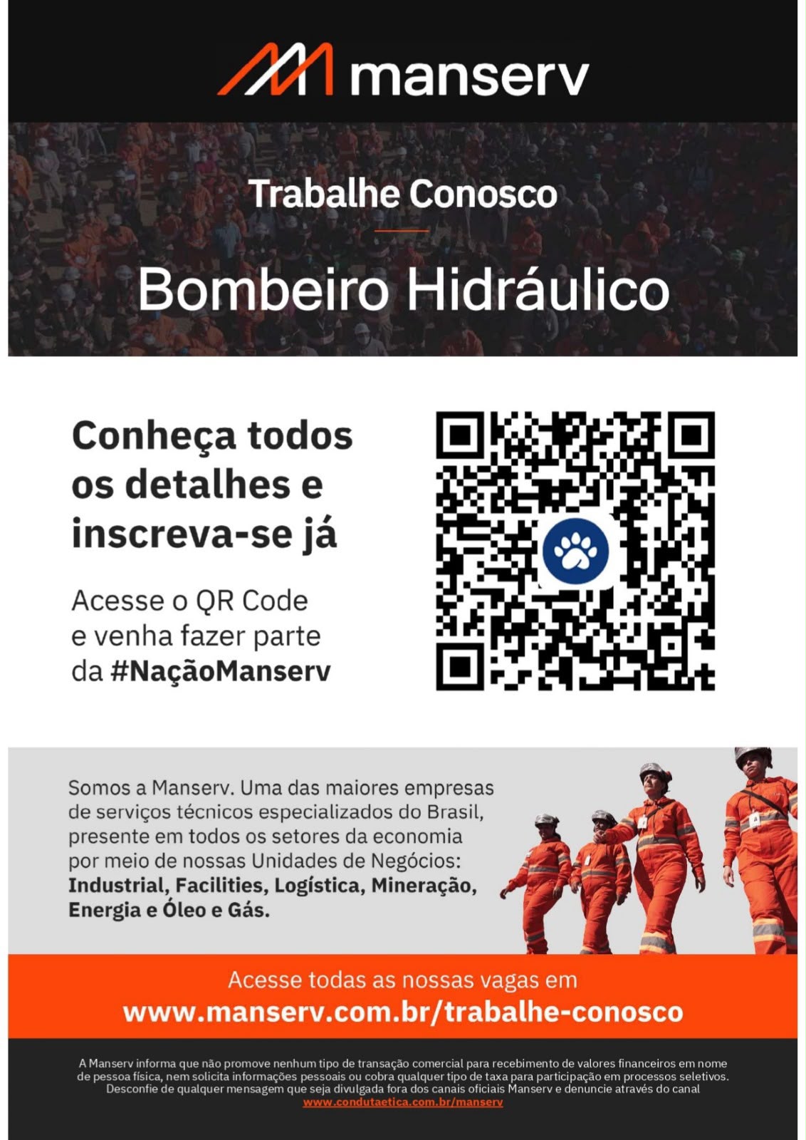 Bombeiro Hidráulico — Manserv