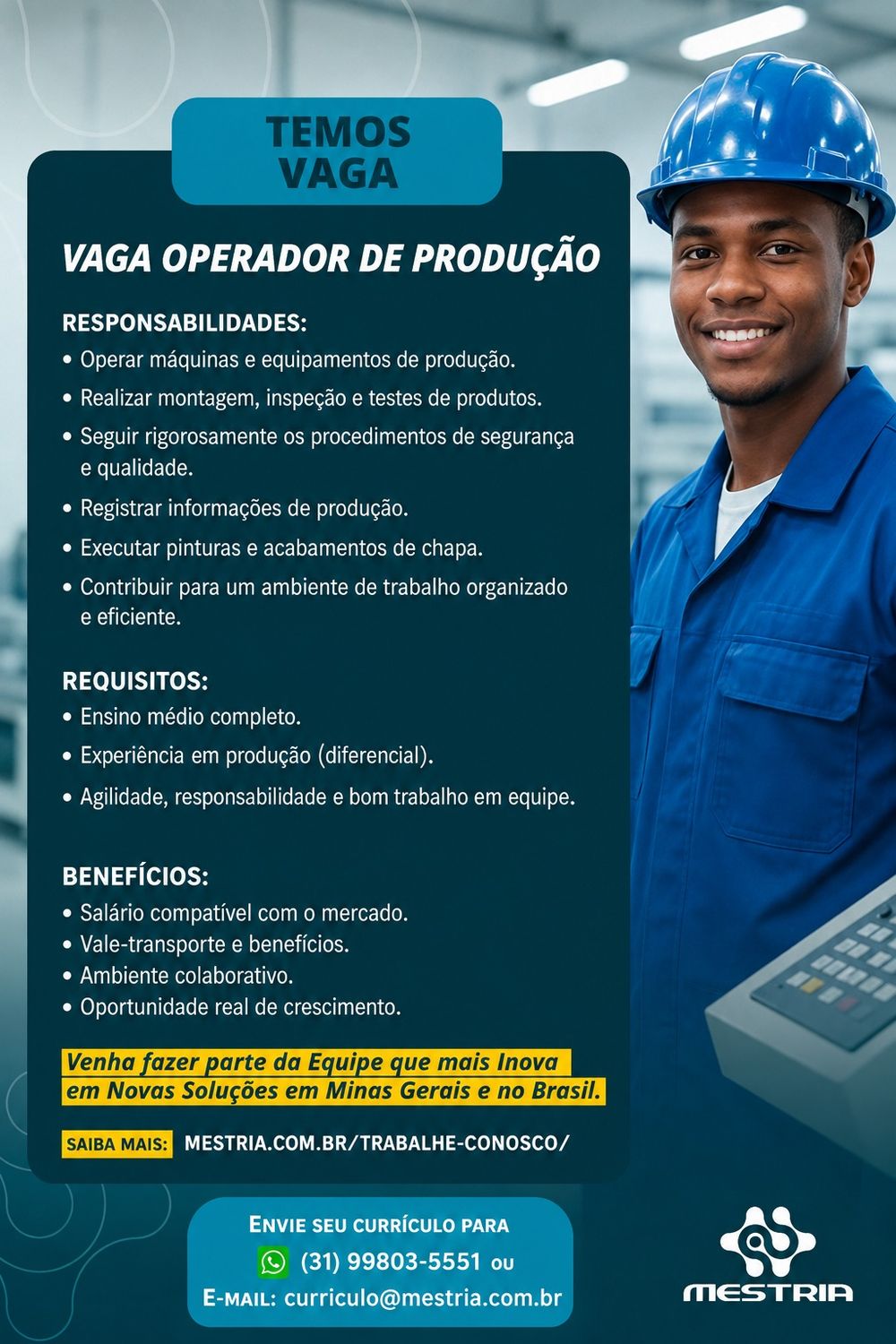Operador de Produção